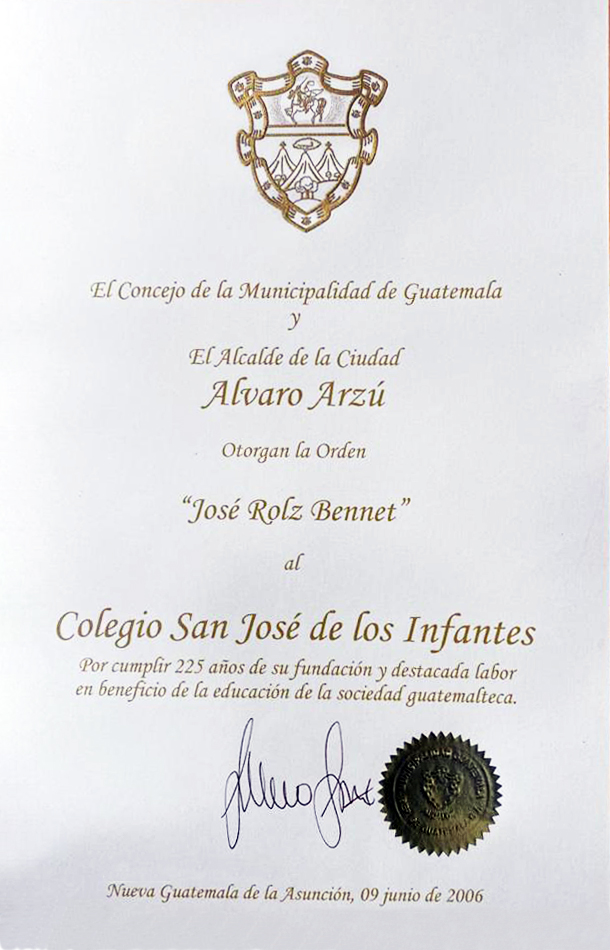 Diploma Rolz Bennet